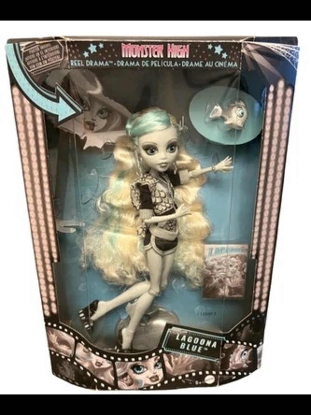 Reel Drama monster high Lagoona Blue Mint In Box